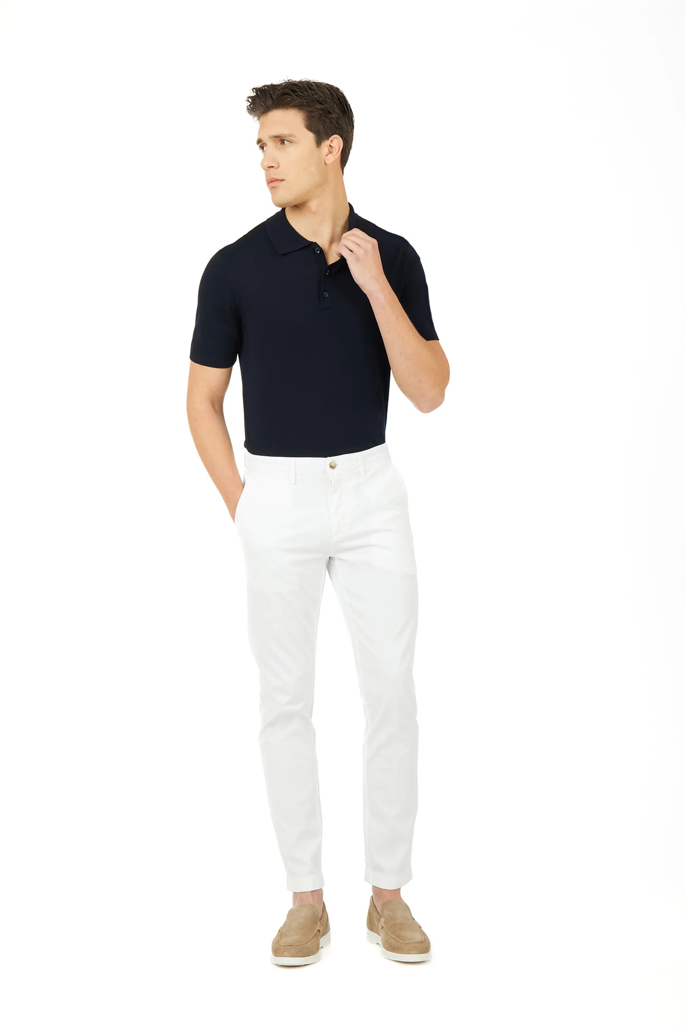 Polo in maglia basic - Image 3