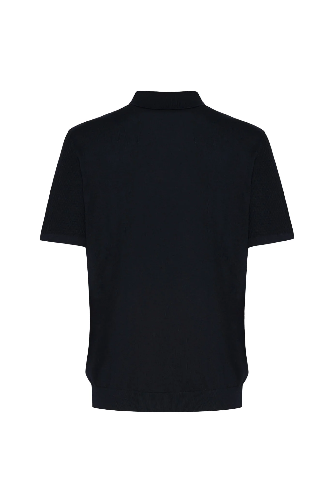 Polo in maglia con trama - Image 12