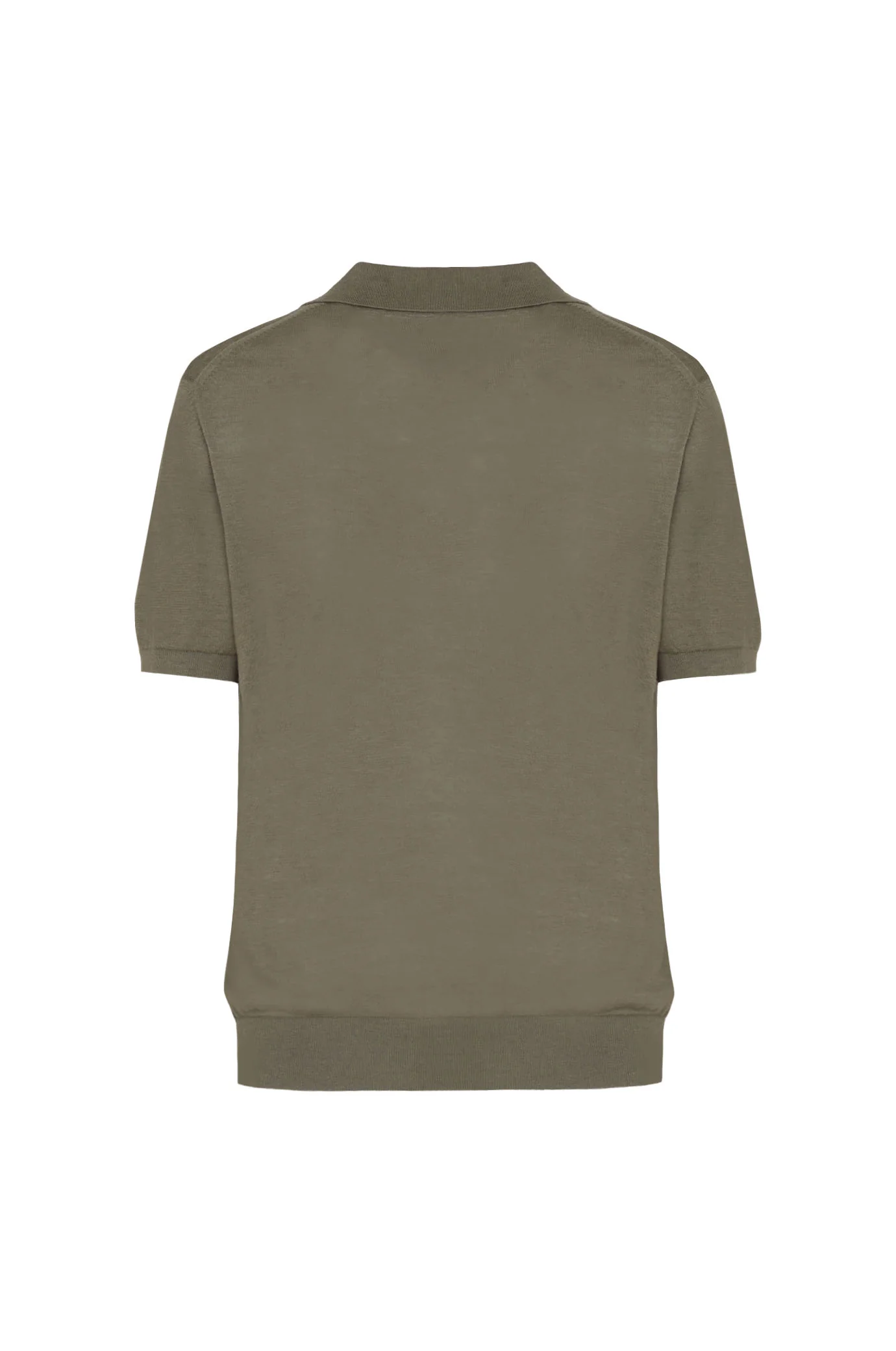 Polo derby in maglia misto lino seta - Image 30
