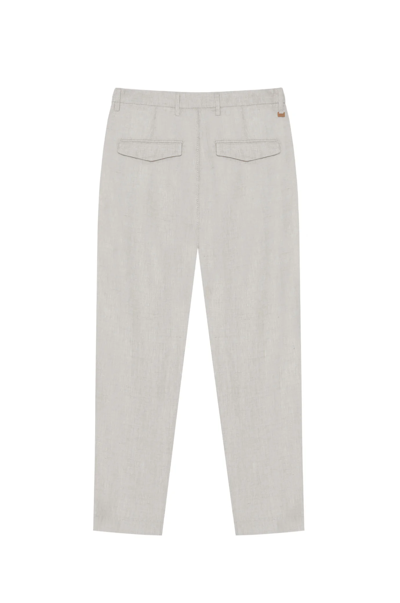 Pantaloni chinos drop crotch fit in 100% lino - Image 6