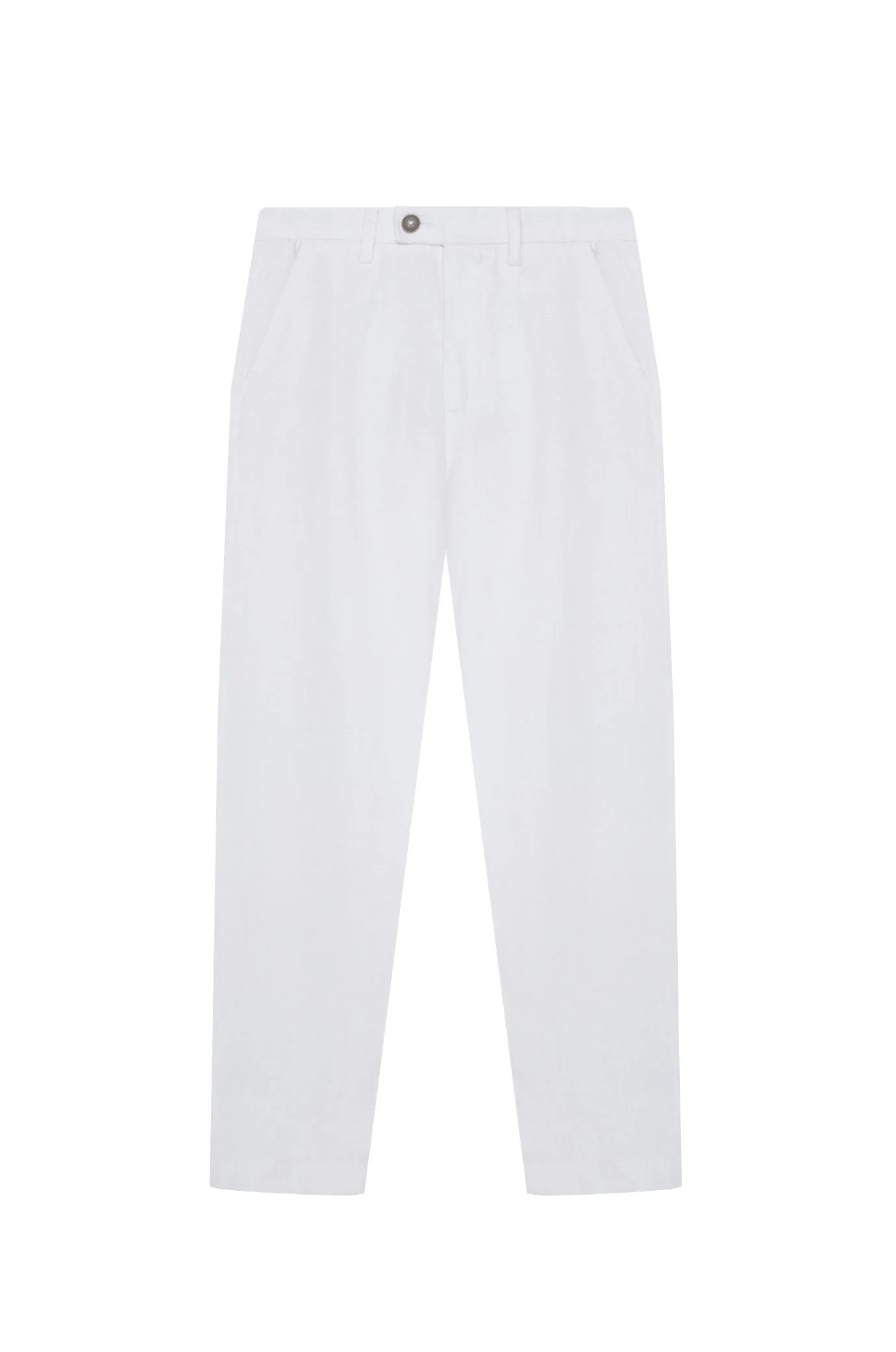 Pantaloni chinos drop crotch fit in 100% lino - Image 7