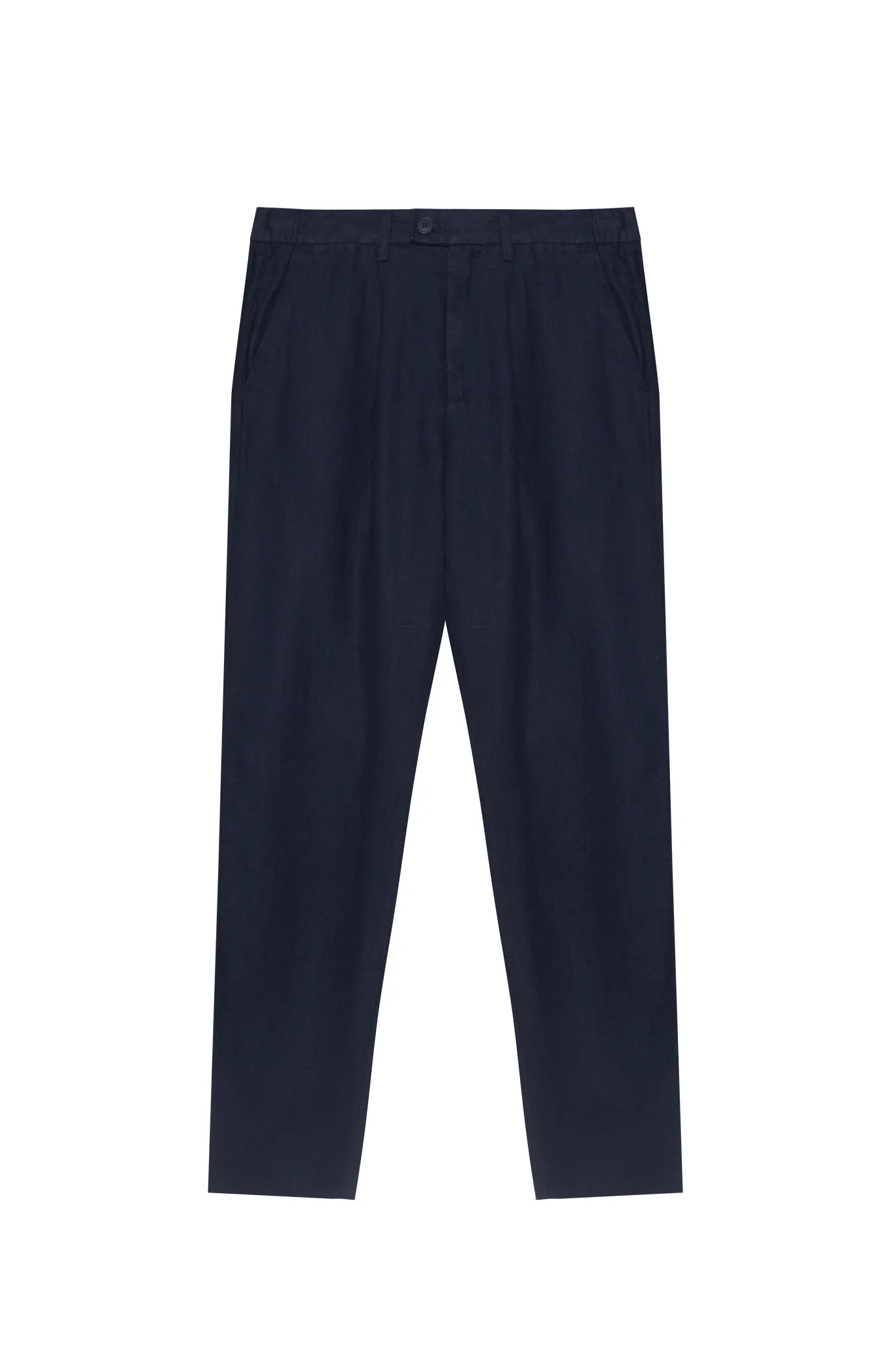 Pantaloni chinos drop crotch fit in 100% lino - Image 9